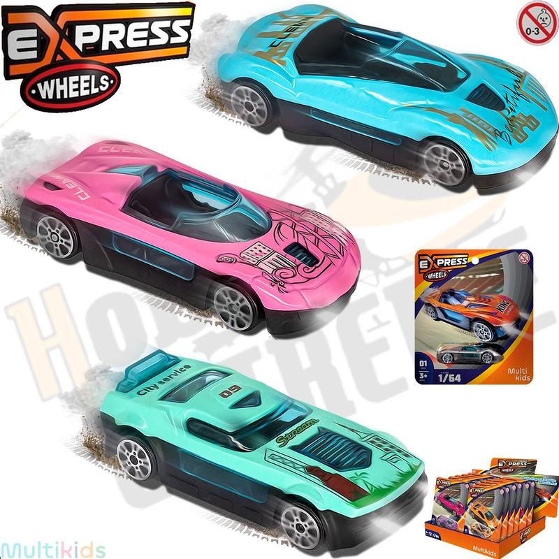 Carrinhos Colecionáveis 1/64 Express Wheels Die Cast BR1999